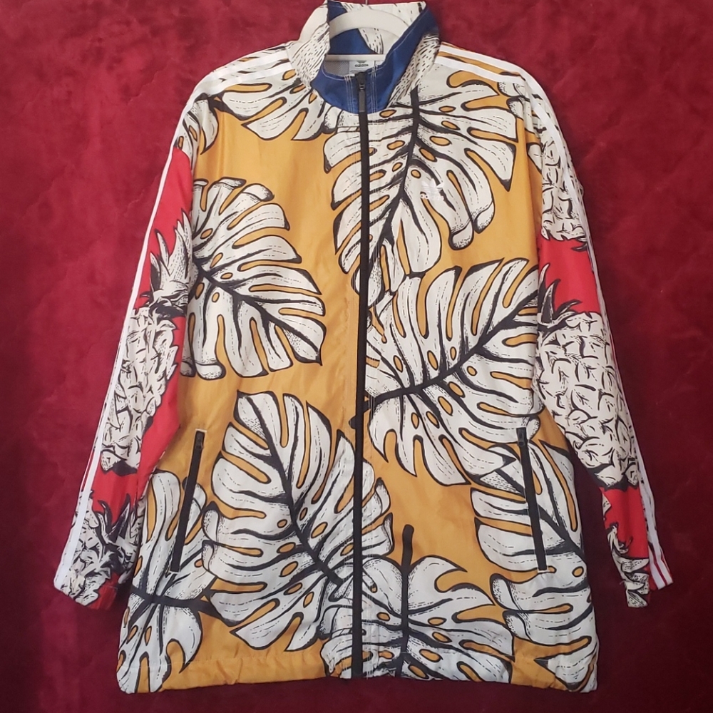 Adidas Medium Pineapple Windbreaker